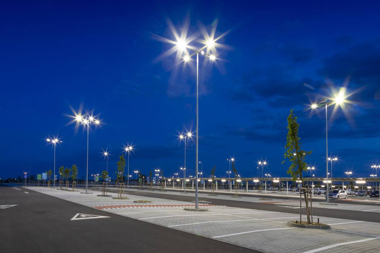 éclairer  parking extérieur